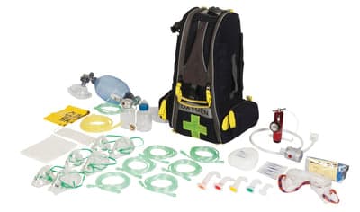 FastAid Trek Oxygen Kit, Oxy Rescue Viva, Viva Back Pack