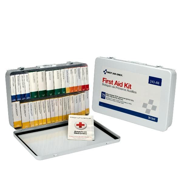 36 Unit First Aid Kit, Metal Case_5