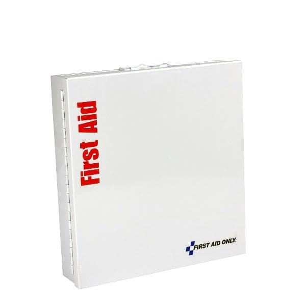 First Aid Only Large Metal SmartCompliance Cabinet, ANSI 2021 Class A+ with Meds_1