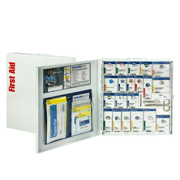 First Aid Only Large Metal SmartCompliance Cabinet, ANSI 2021 Class A+ with Meds_4