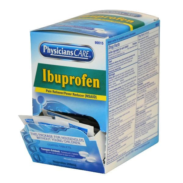 First Aid Only PhysiciansCare Ibuprofen, 50x2/box_1