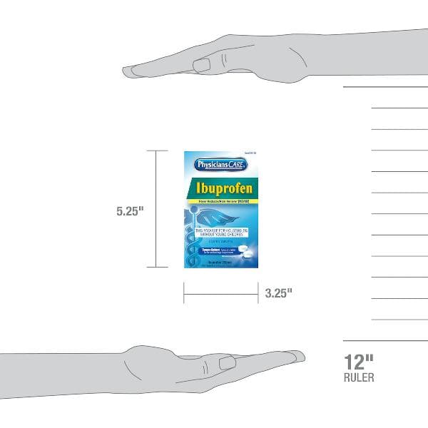 First Aid Only PhysiciansCare Ibuprofen, 125x2/box_1