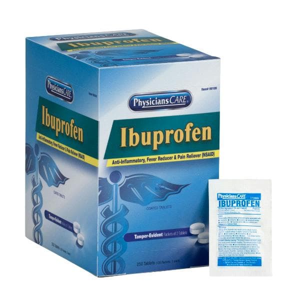 First Aid Only PhysiciansCare Ibuprofen, 125x2/box_4