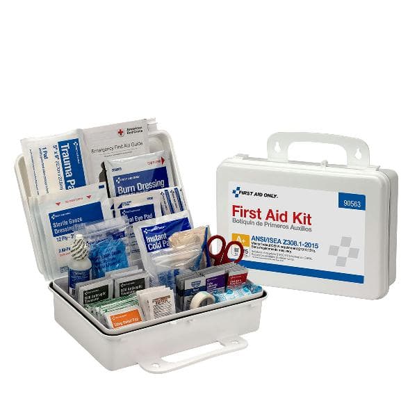 25 Person First Aid Kit, ANSI 2015 Class A+, Plastic Case_3