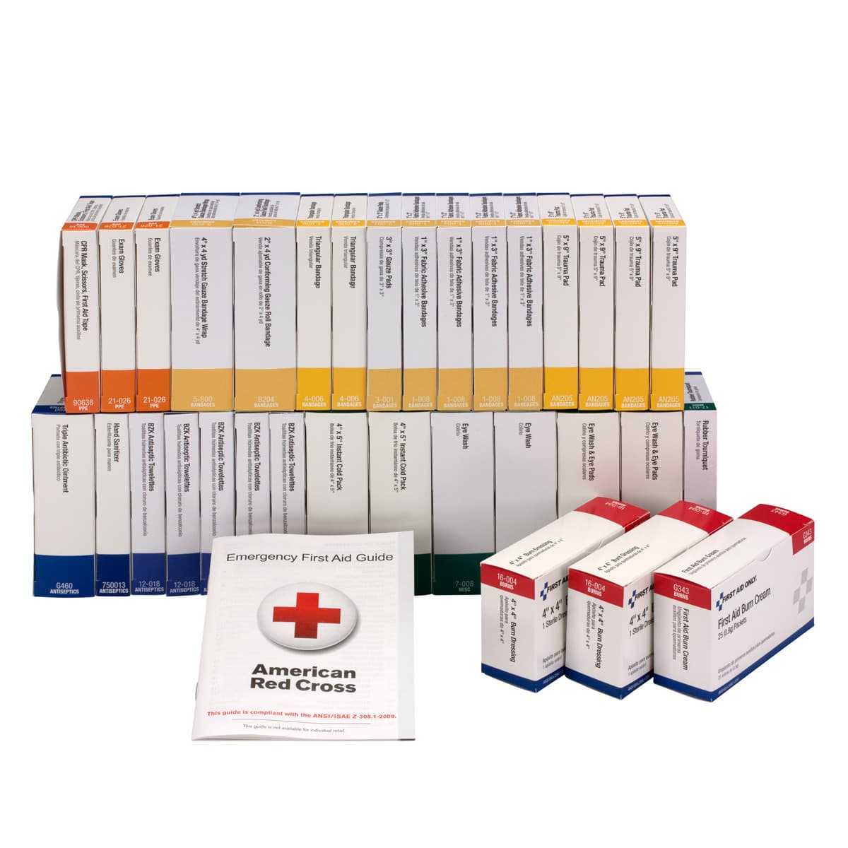 54 Unit First Aid Kit, ANSI 2015 Class B Refill Kit