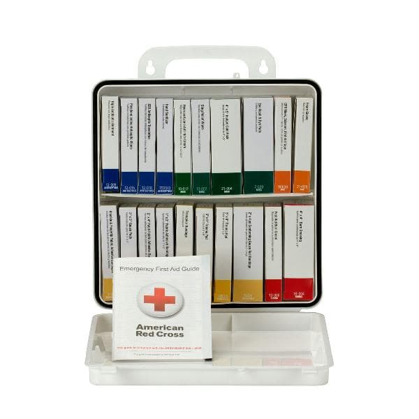 24 Unit First Aid Kit, ANSI 2015 Class A+, Plastic Case, Custom Logo_4