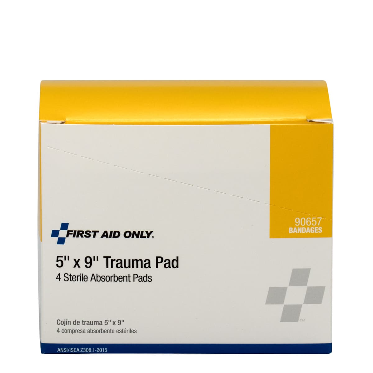 First Aid Only 5"x9" Trauma Pad, 4/box