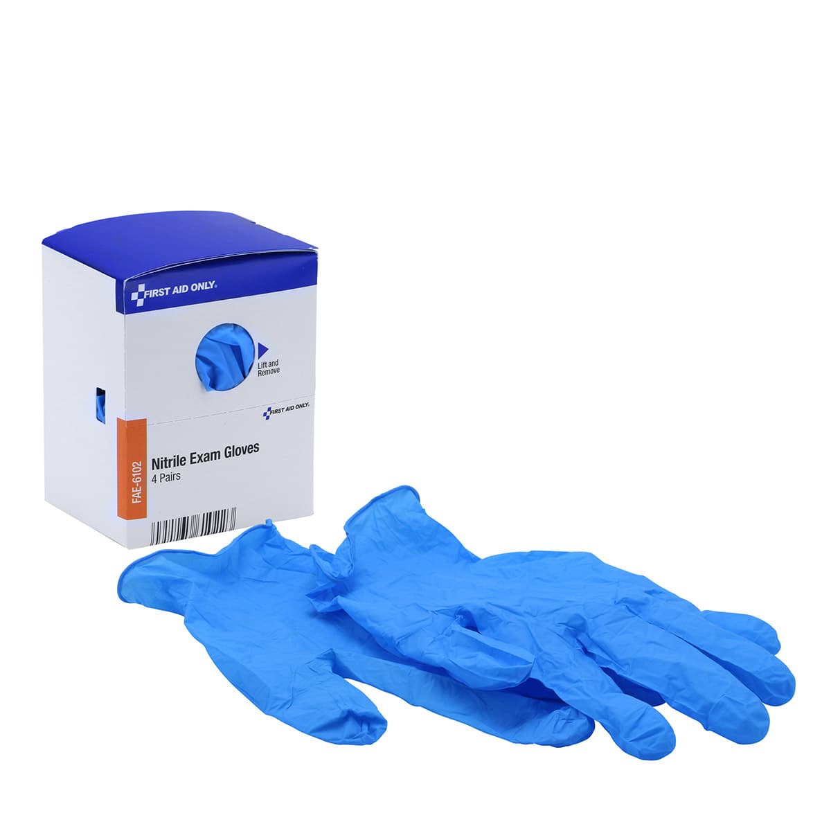 First Aid Only SC Refill Nitrile Gloves, 8/box