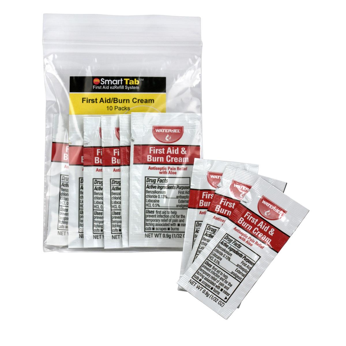 First Aid Only SC Refill Burn Cream, 10/bag