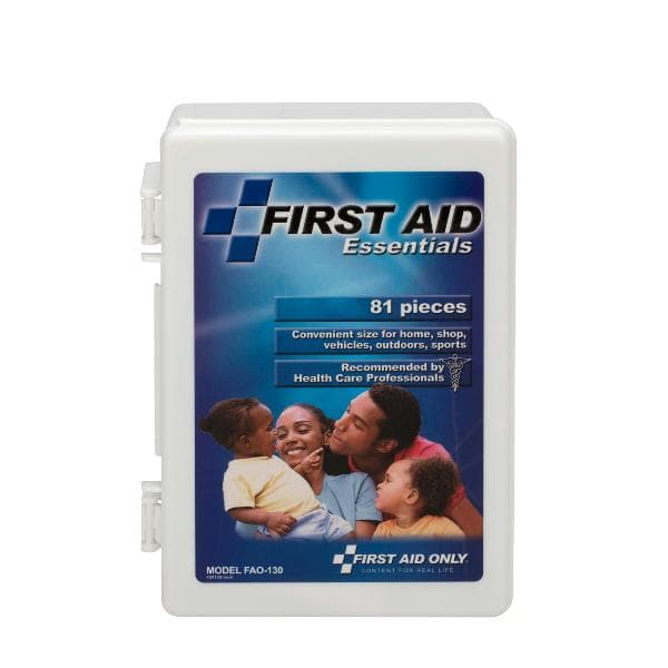 First Aid Kit, 81 Piece, Plastic Case_2