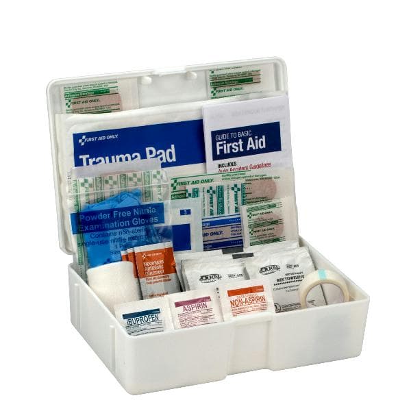 First Aid Kit, 81 Piece, Plastic Case_3