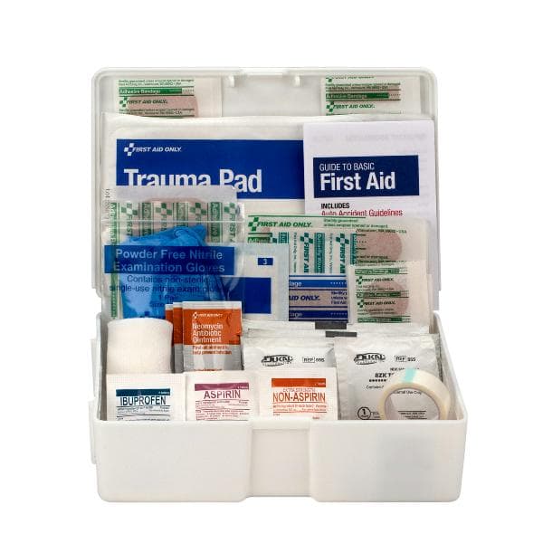 First Aid Kit, 81 Piece, Plastic Case_4