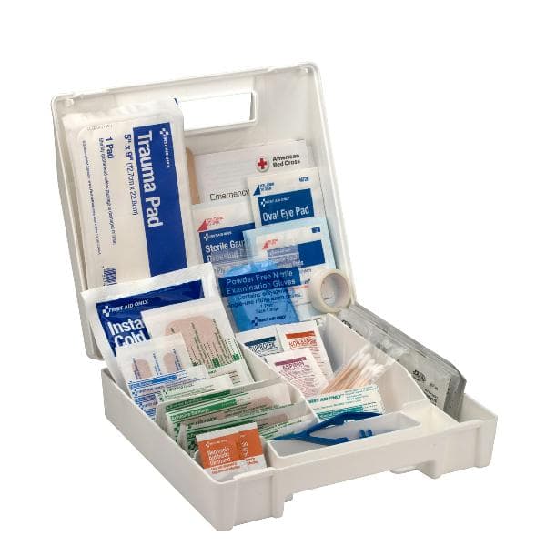 First Aid Kit, 131 Piece, Plastic Case_2