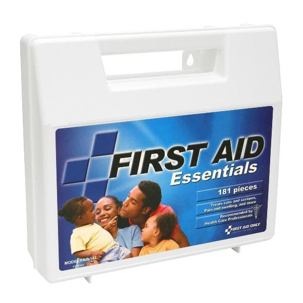 First Aid Kit, 181 Piece, Plastic Case_1