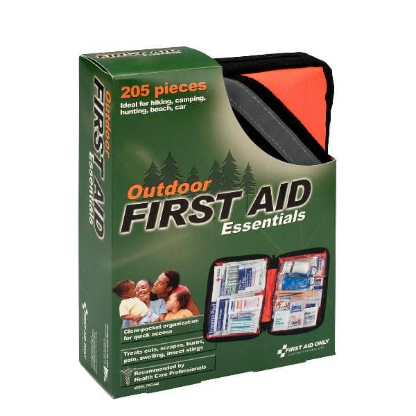 Outdoor First Aid Kit, 205 Piece, Fabric Case_3