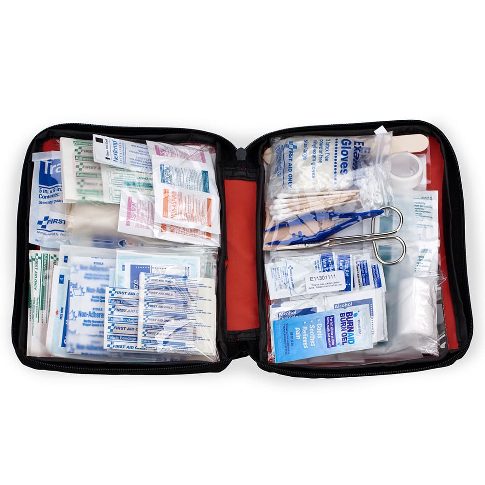 First Aid Kit, 187 Piece, Fabric Case