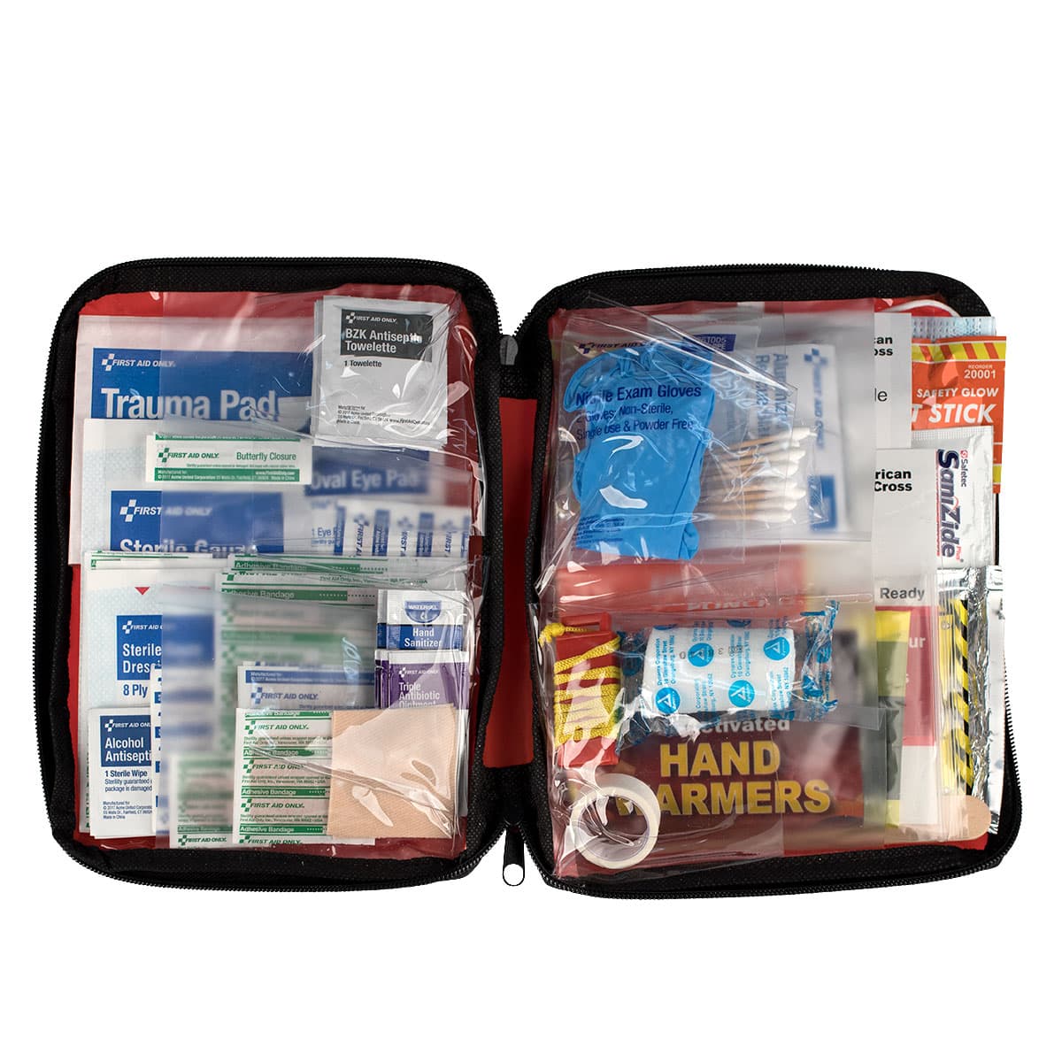 Deluxe Auto First Aid Kit, Soft Case