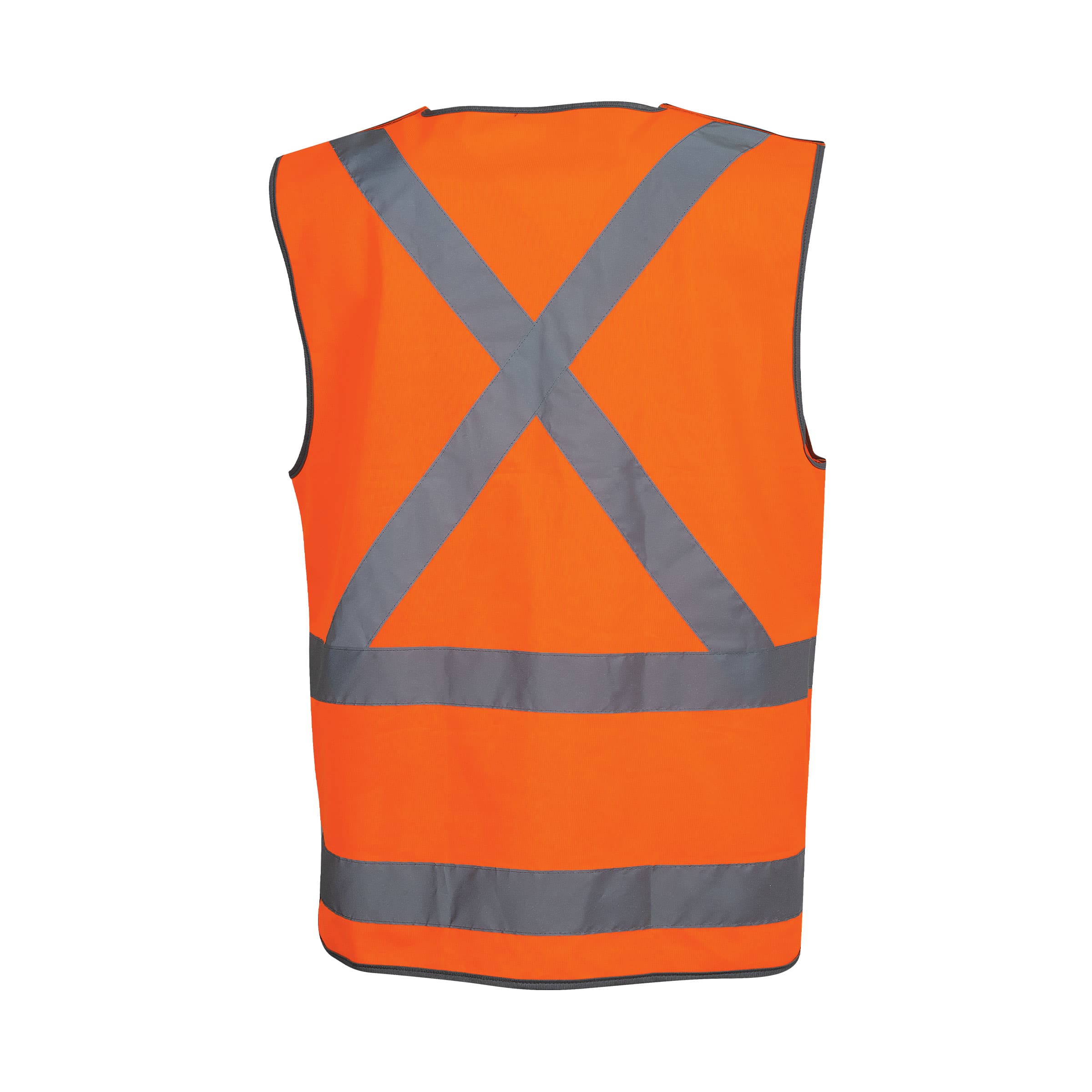 Force360 Orange Day/Night Rail Safety Vest (Hi-Vis Orange)_2