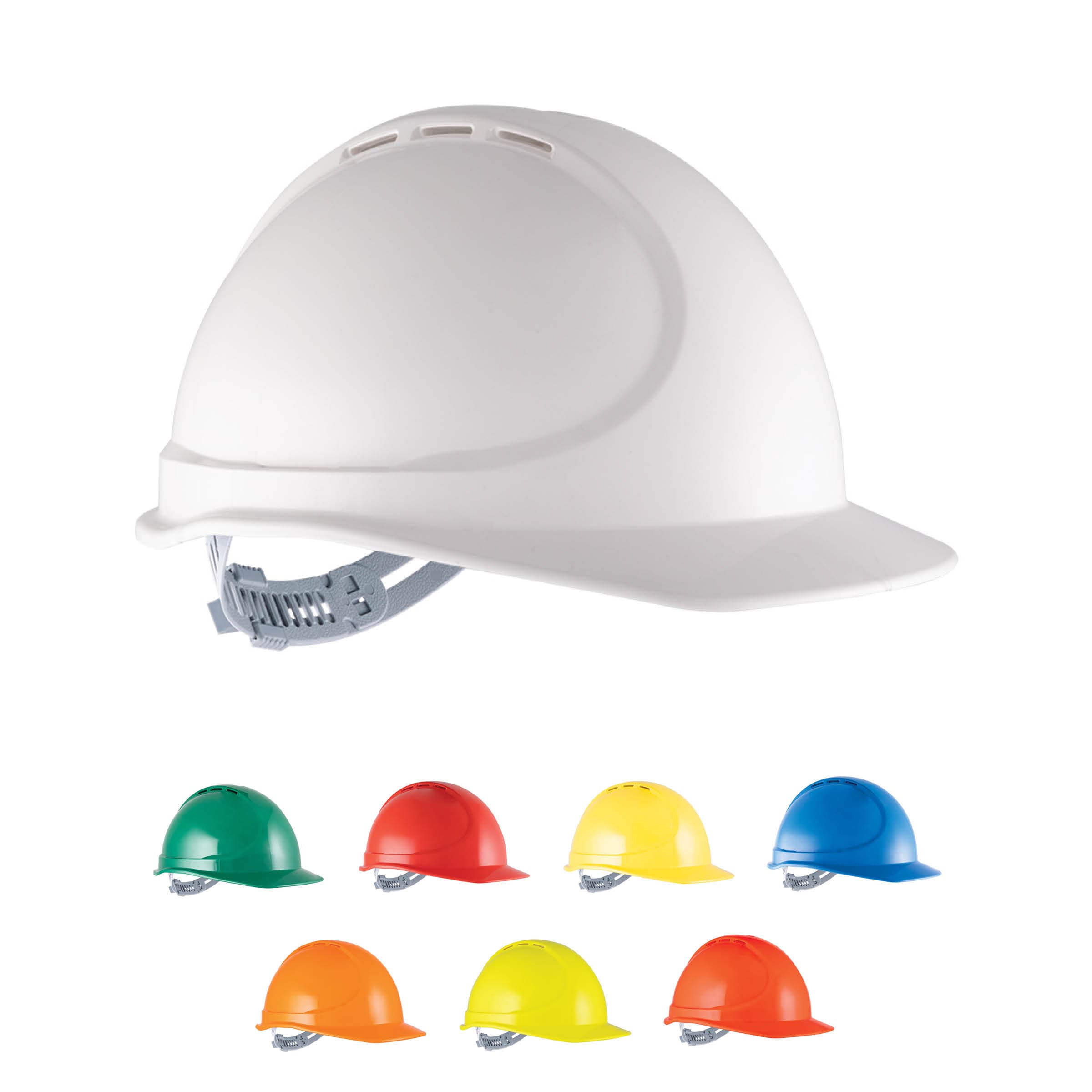 Force360 GTE5 ABS Vented Hard Hat With Poly Cradle Harness, Type1