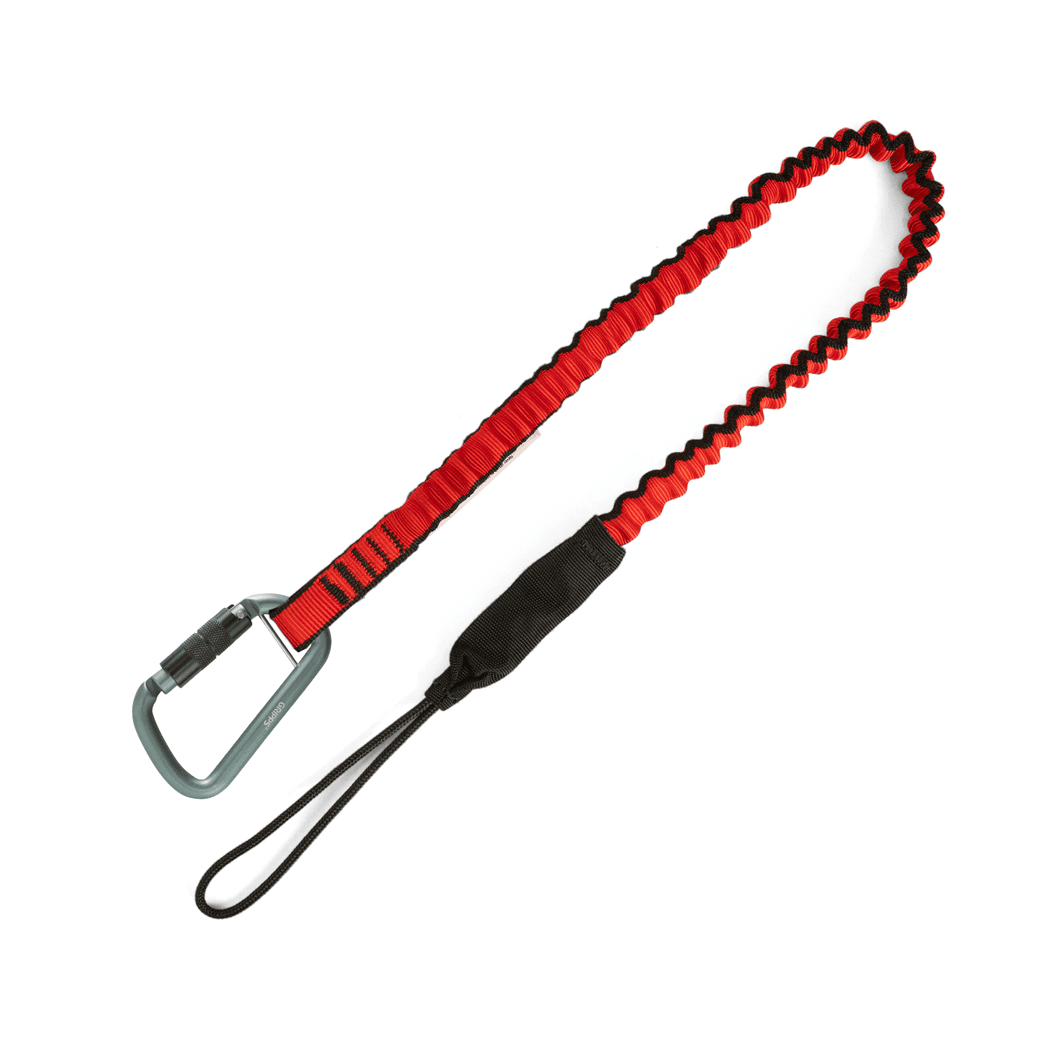 GRIPPS Bungee Tether Dual-Action Carabiner - 7kg/15lb_5