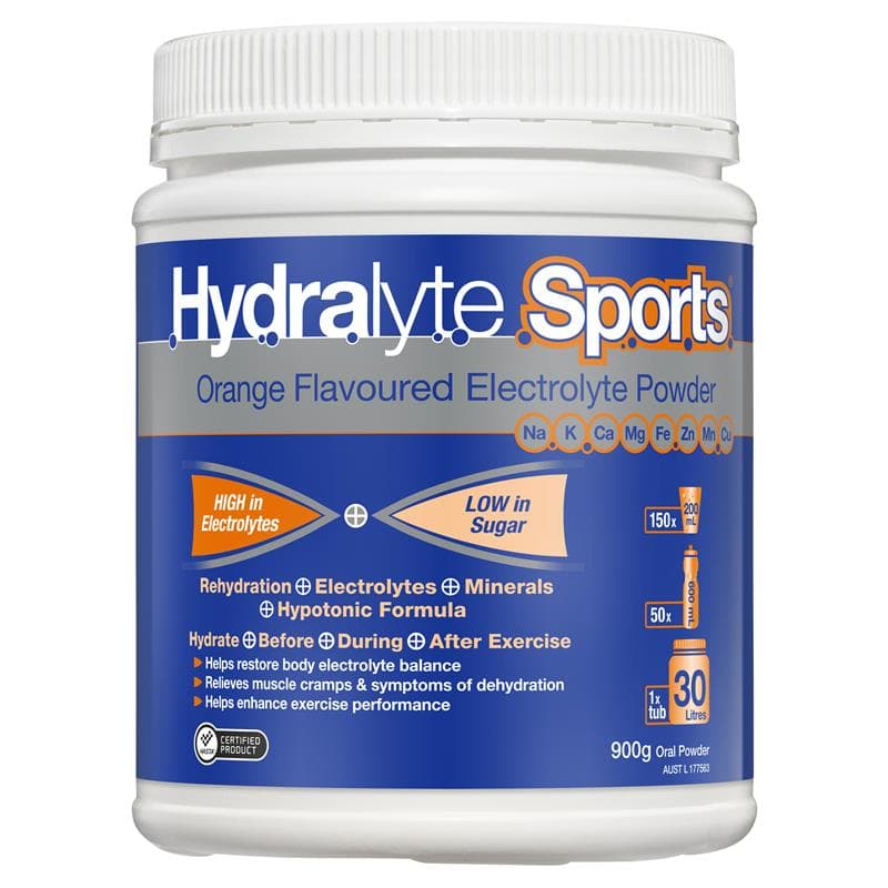 Hydralyte Sports Powder Tub 900g