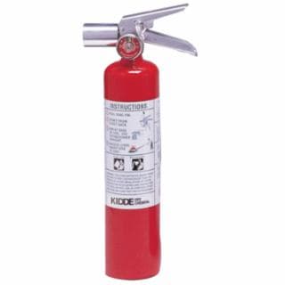 KIDDE Halotron I Fire Extinguisher, Type B and C, 2.5 lb