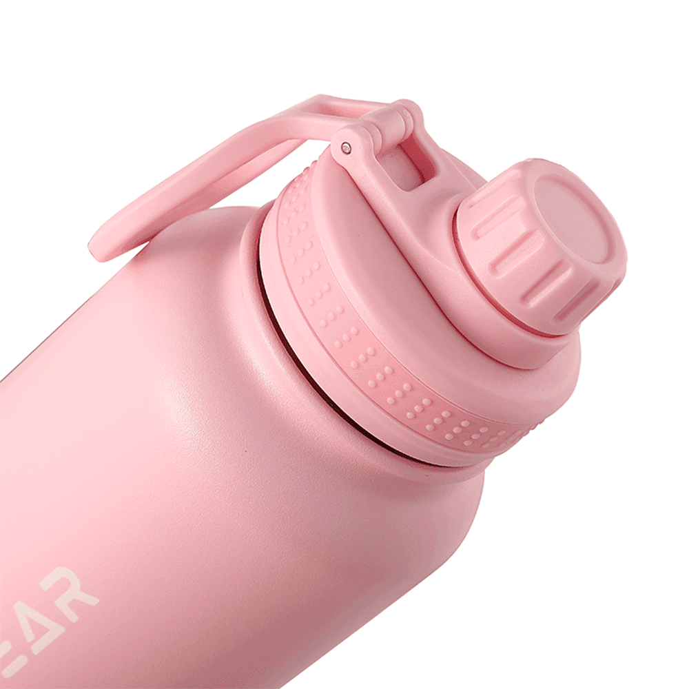 Legion Gear Stainless Steel Double Wall Vacuum Sealed Water Bottle - 1L Pink_2