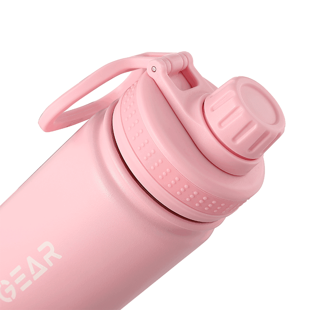 Legion Gear Stainless Steel Double Wall Vacuum Sealed Water/Coffee Bottle - 550Ml Pink_2