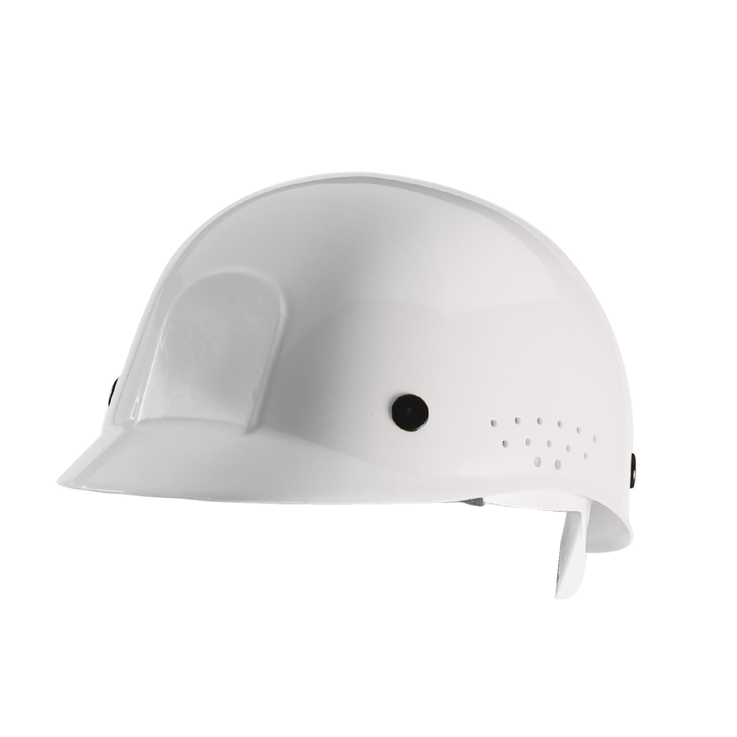 MSA Bump Cap, White W/Platic Suspension