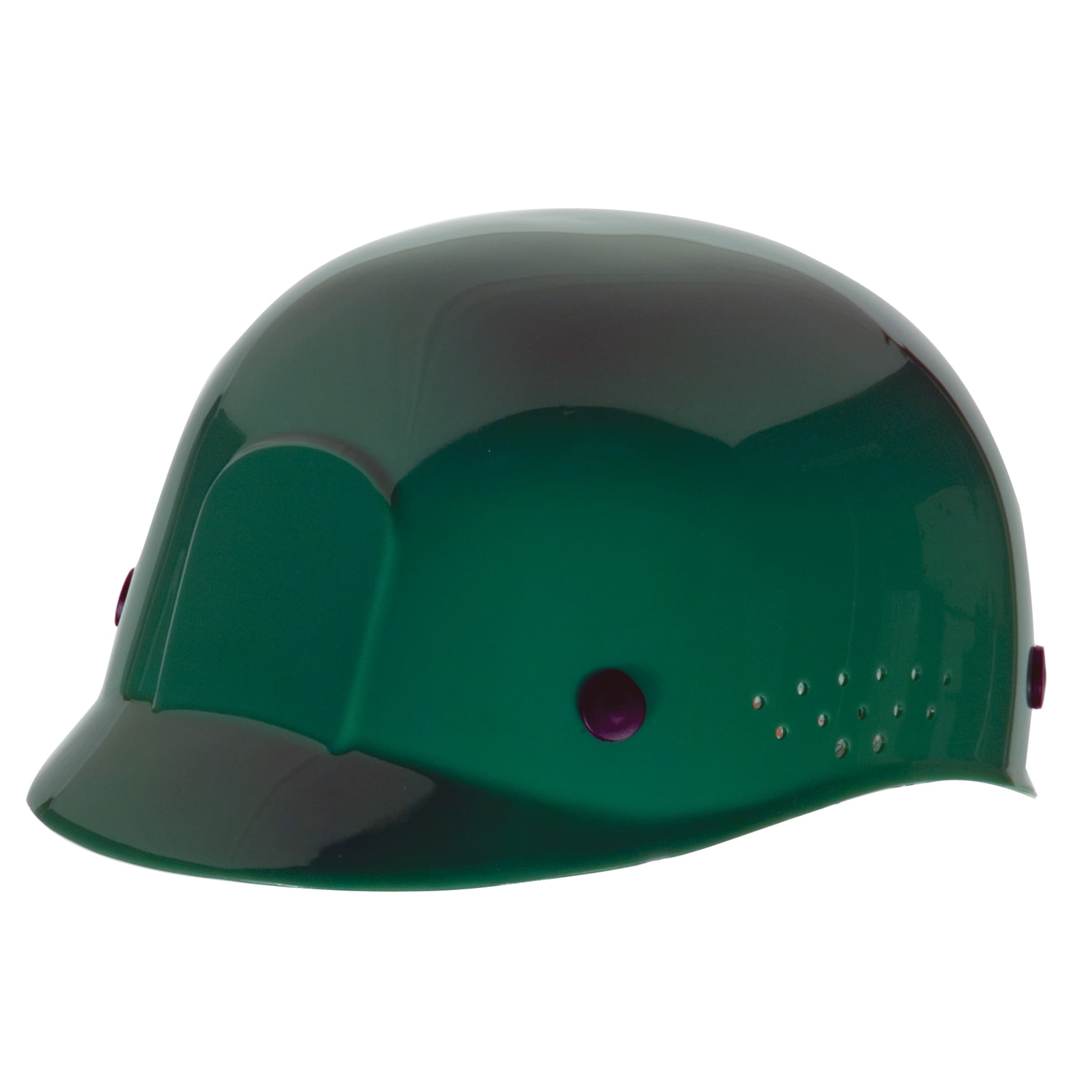 MSA Bump Cap, Green, W/Plastic Suspension