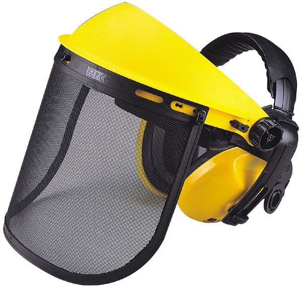 Maxisafe Mesh Visor & Earmuff Combo