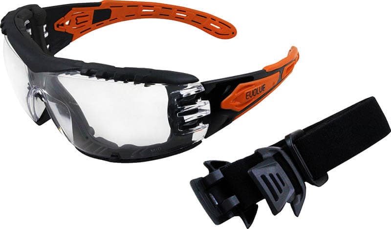 Maxisafe Evolve Safety Glasses With Gasket & Headband