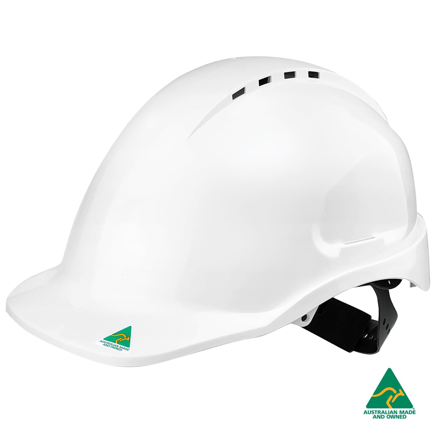 Maxisafe Vented Hard Hat With Sliplock Harness_3