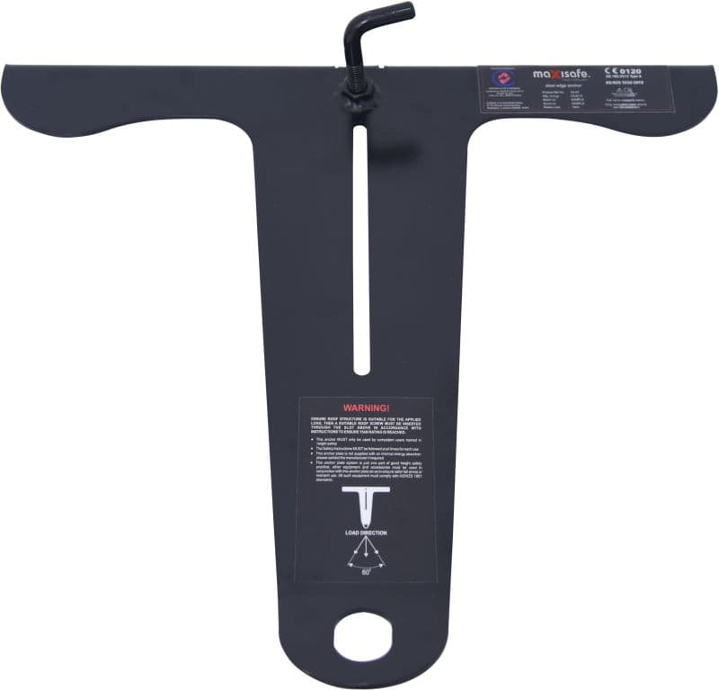 Maxisafe Steel T Bar Edge Anchor