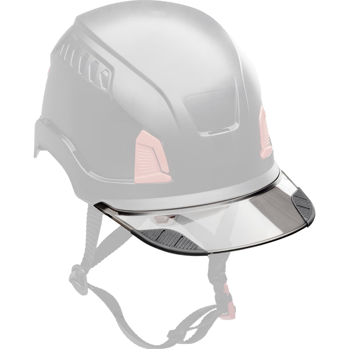 Shaded Polycarbonate Front Sun Brim for Traverse, Smoke (280-HP1491SUN) - OS_1