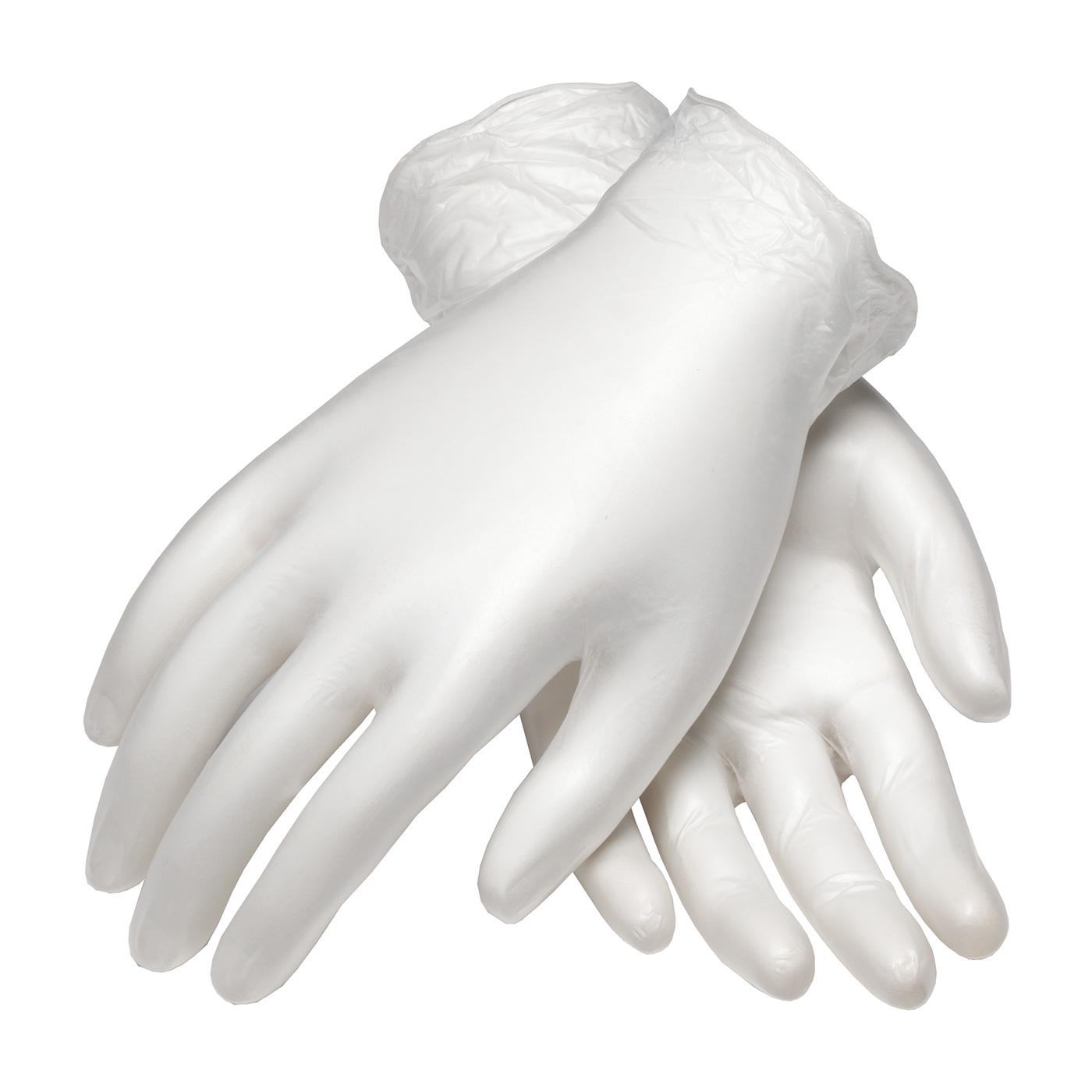 Ambi-dex Industrial Grade Disposable Vinyl Glove, Powdered - 4 Mil (64-V2000)