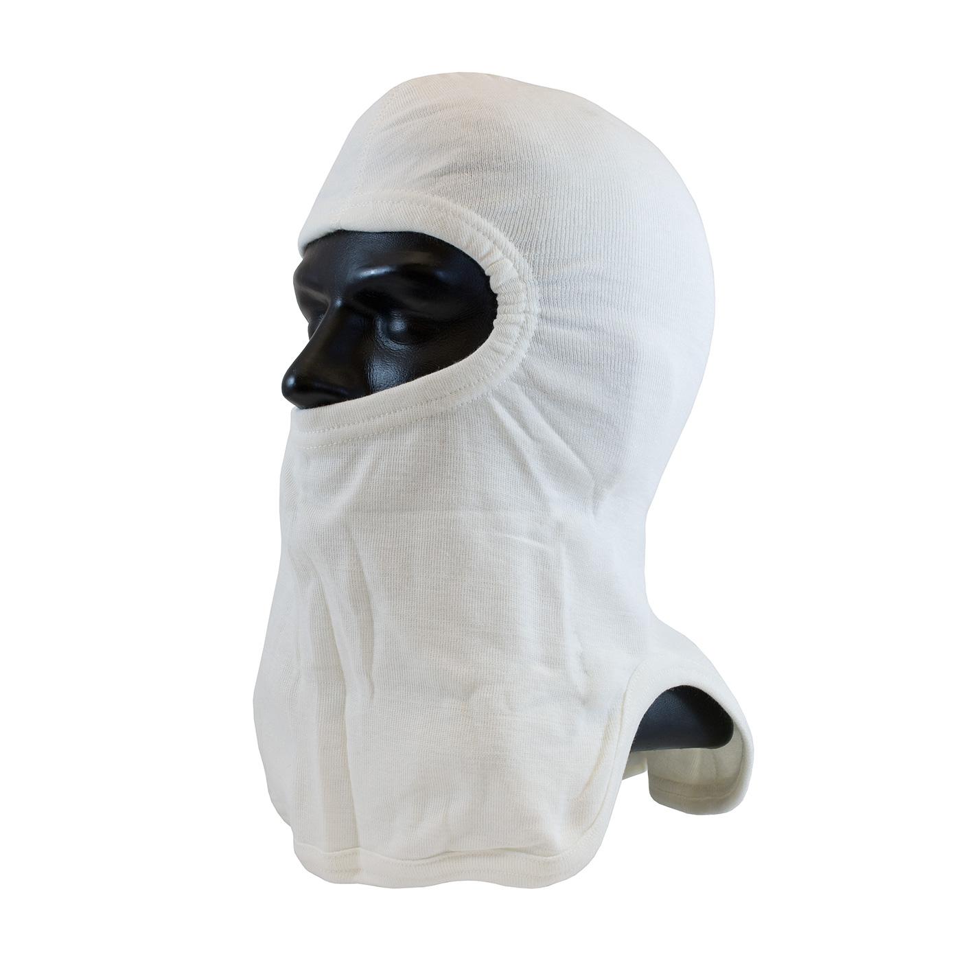 Nomex® / Lenzing FR Hood with Tri-Cut Design - Full Face, White (906-2080NOL7) - OS