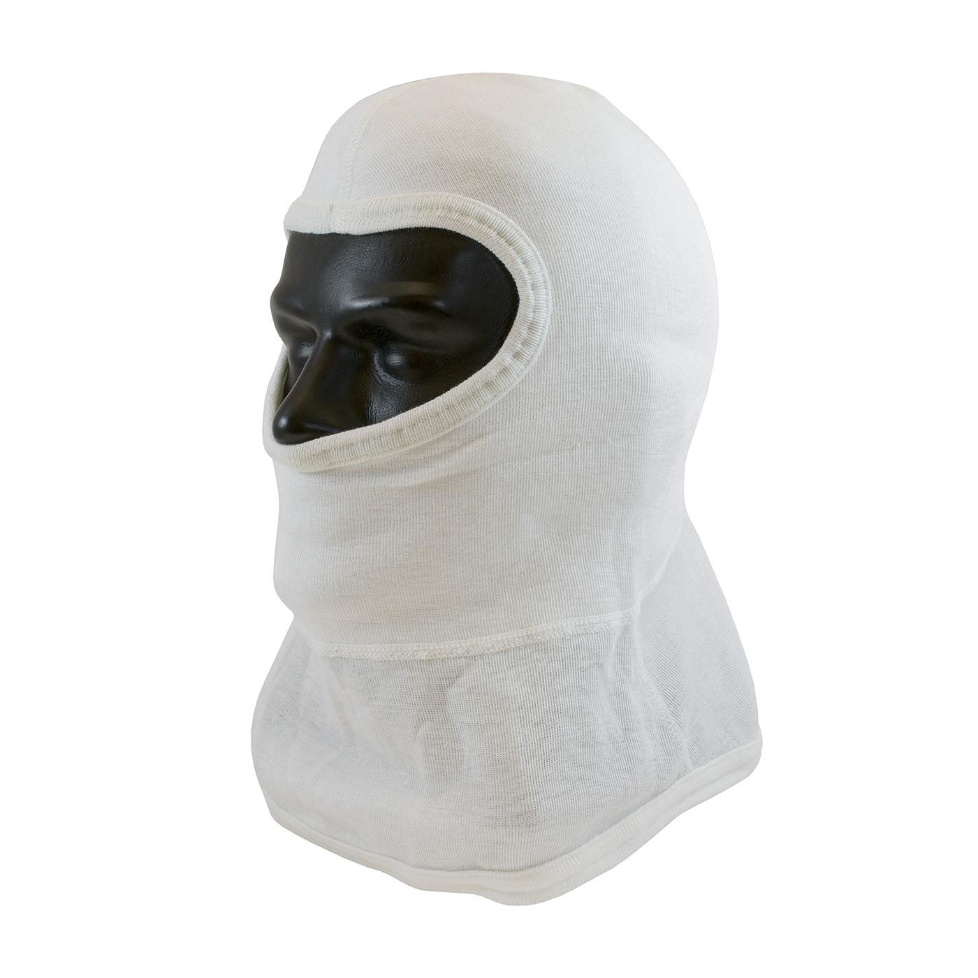 Nomex® / Lenzing FR Hood with Straight Cut Design - Full Face, White (906-2080NOL7B) - OS