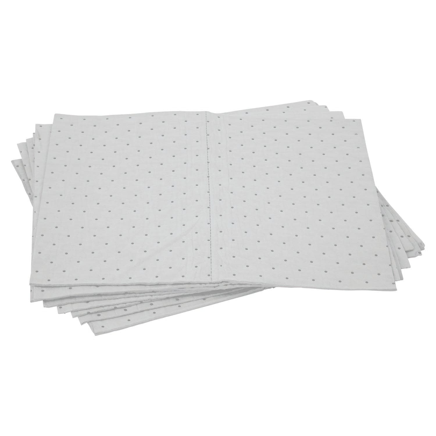 Pratt White Oil/Fuelâ Absorbent Pad - 300Gsm Pack Of 10