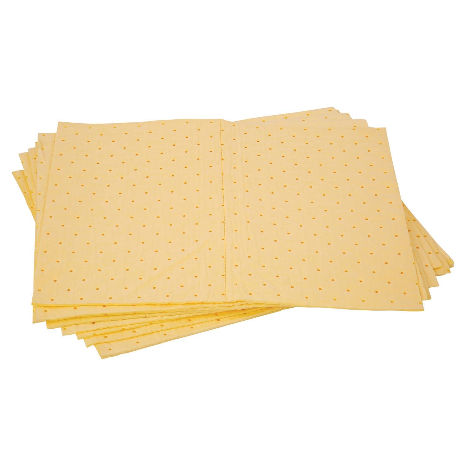 Pratt Yellow Hazchemâ Absorbent Pad - 300Gsm Pack Of 10