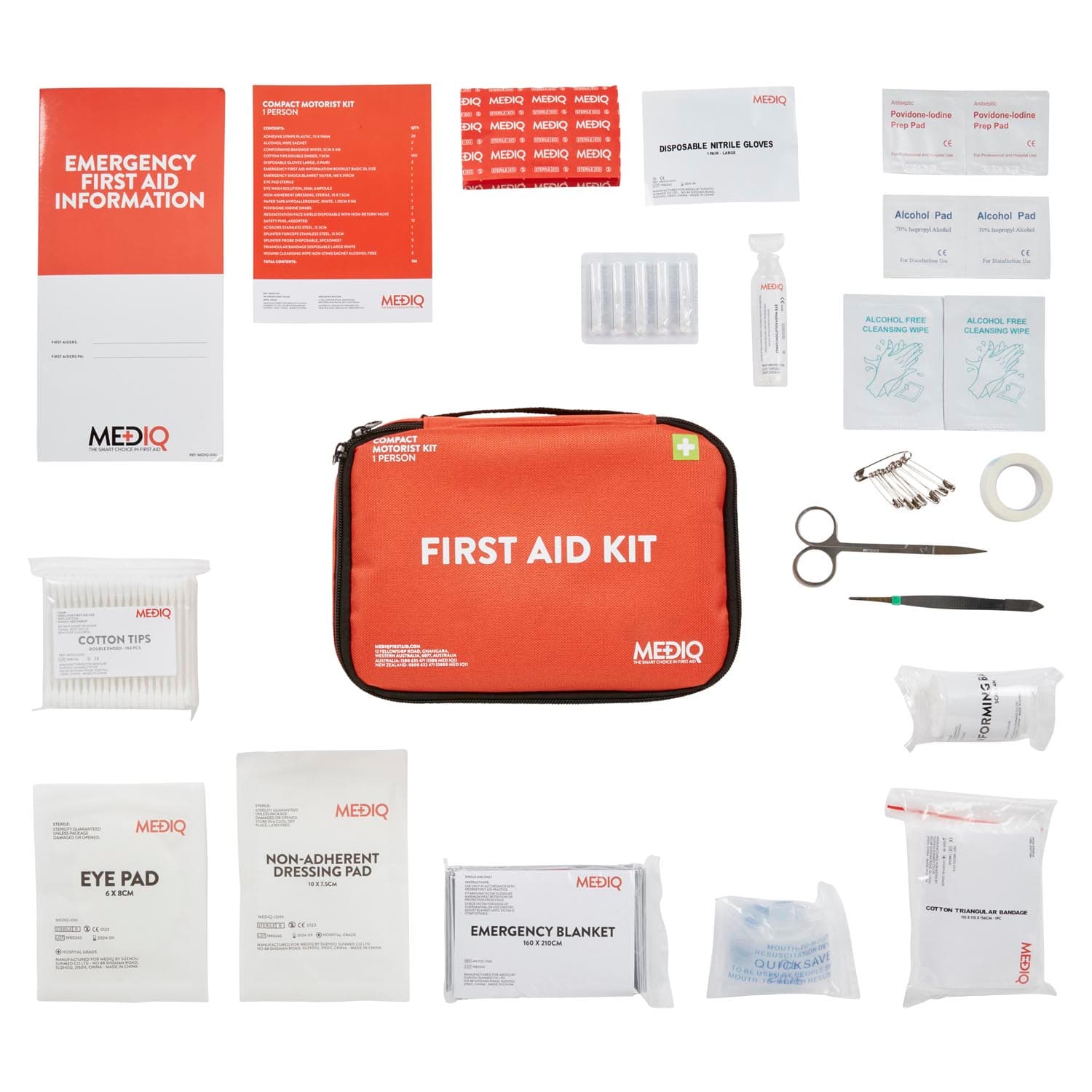 MEDIQ Essential Compact Motorist First Aid Kit In Soft Pack_2