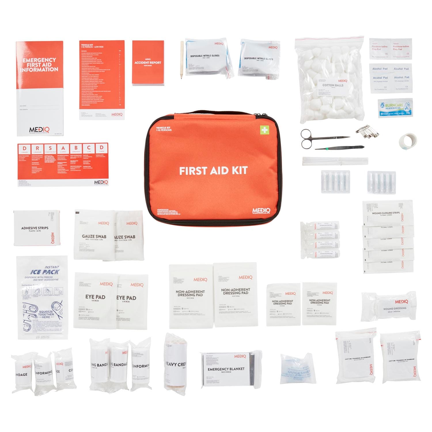 MEDIQ Essential Vehicle First Aid Kit In Soft Pack_2