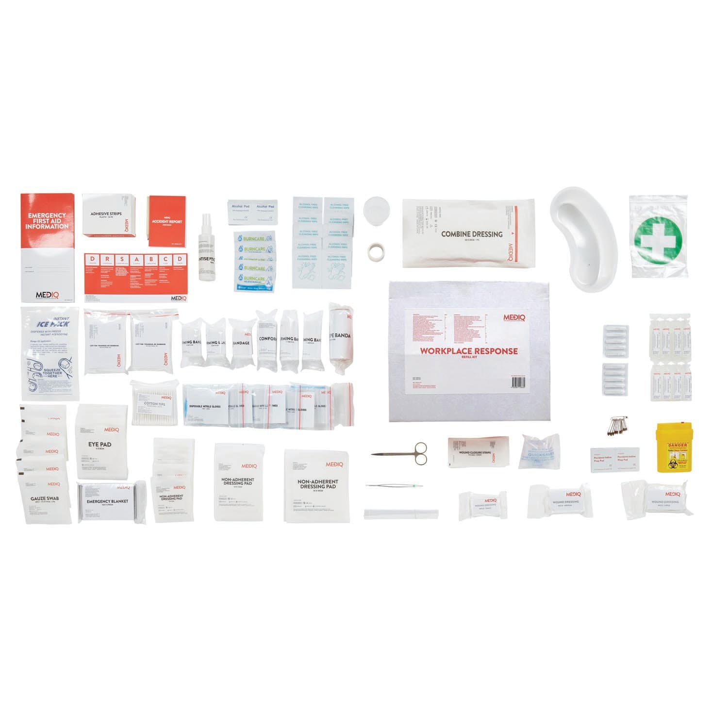 MEDIQ Essential Workplace Response First Aid Kit Refill Module