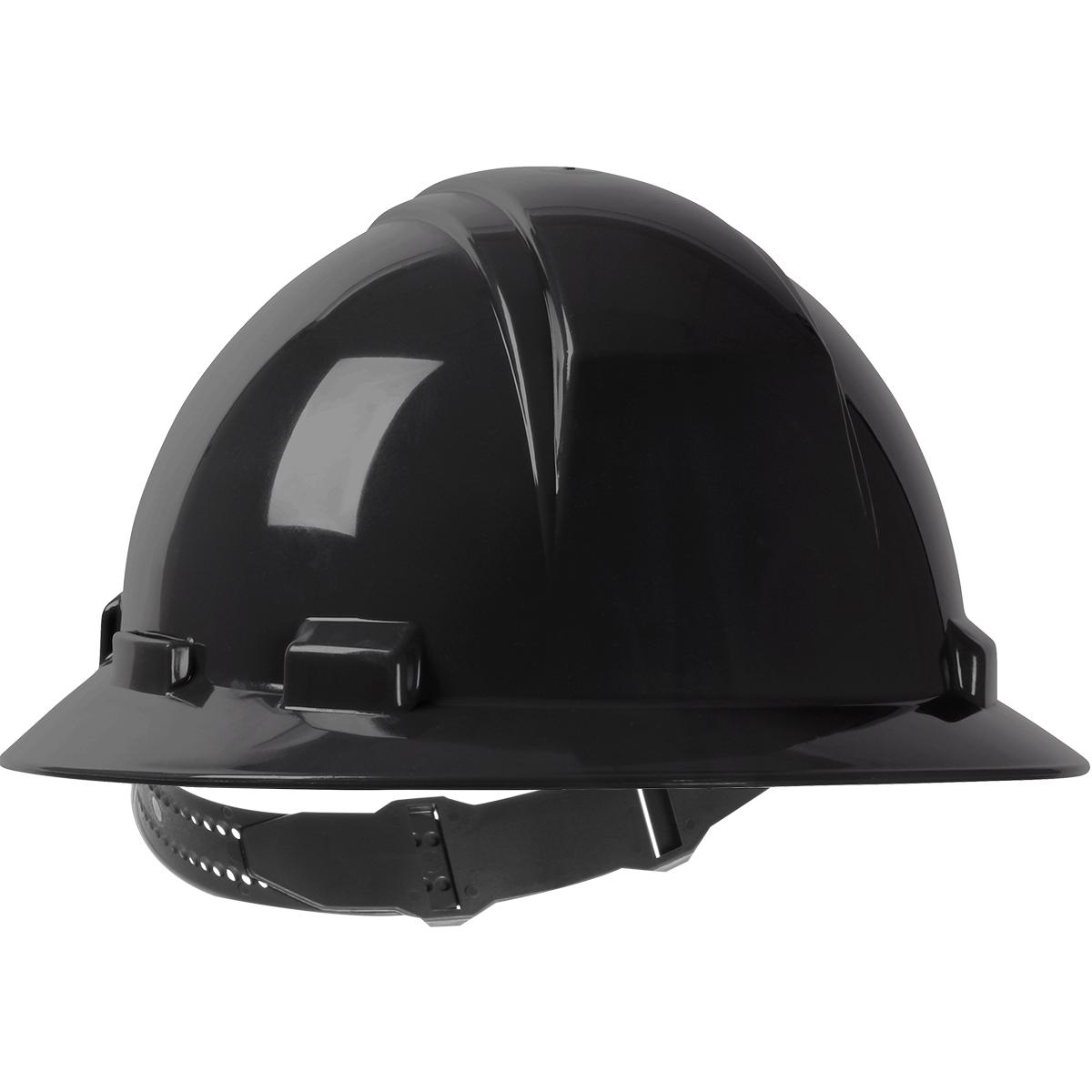 Kilimanjaro™ Full Brim Hard Hat with HDPE Shell, 4-Point Textile Suspension and Pin-Lock Adjustment (280-HP641)