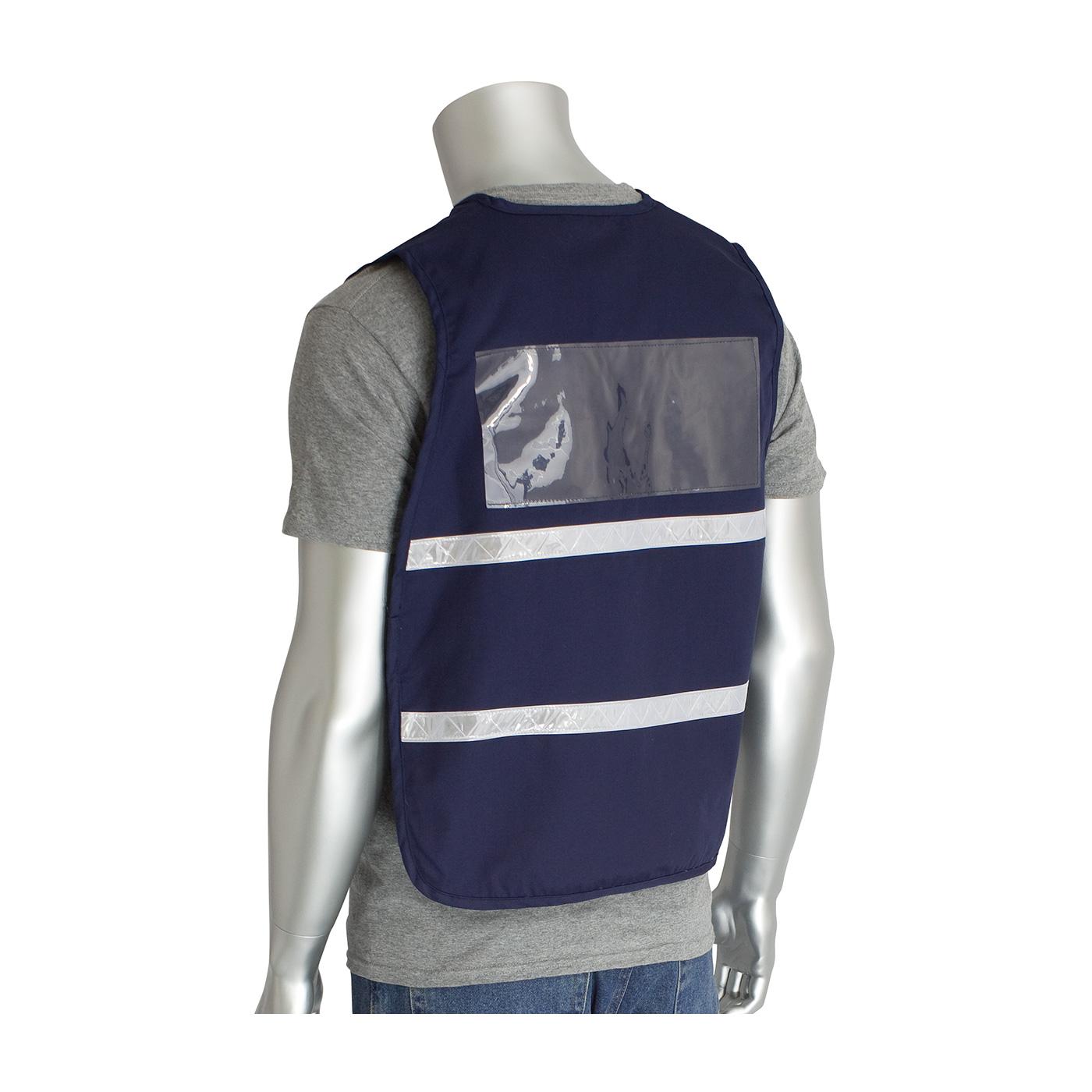 Non-ANSI Incident Command Vest - Cotton/Polyester Blend, Blue (300-2503)