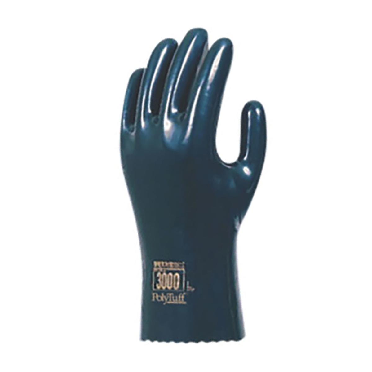 QRP® PolyTuff® ESD Polyurethane Electrostatic Dissipative (ESD) Solvent Glove with Cotton Lining - 10.25" (3000-CE)