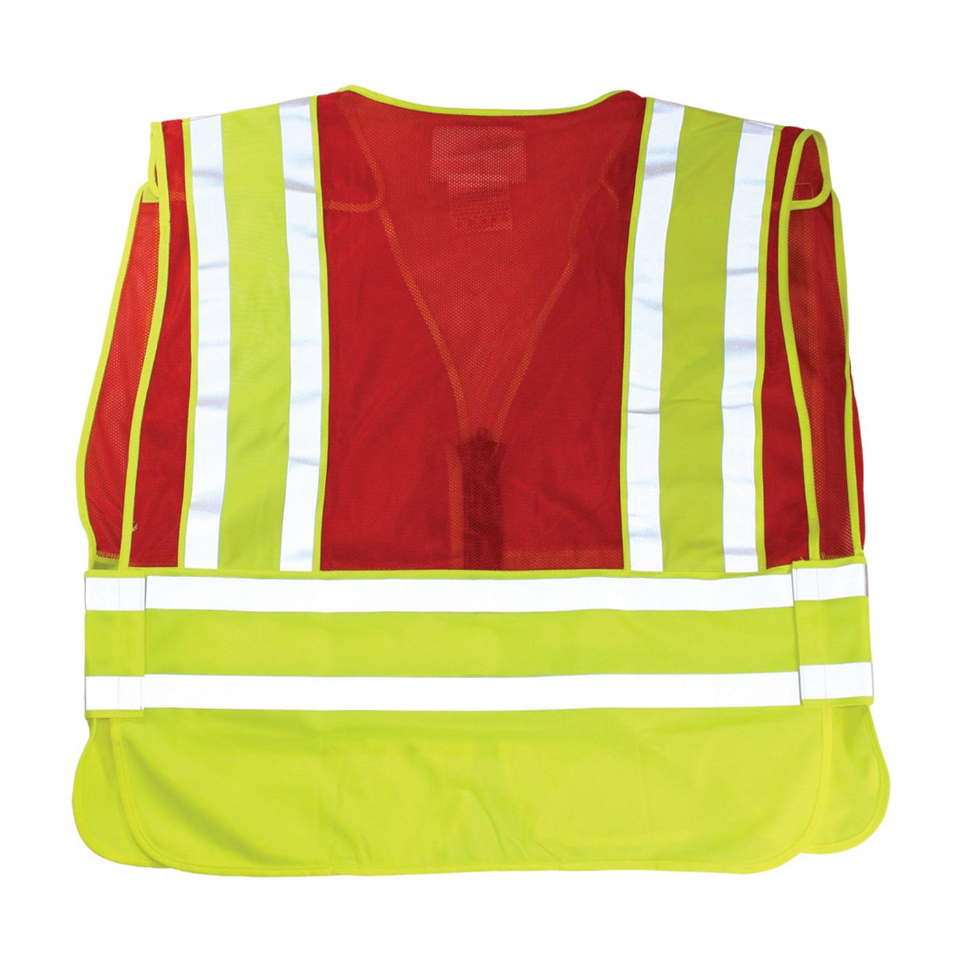 ANSI Type P Class 2 Public Safety Vest, Red (302-PSV-RED-NL)