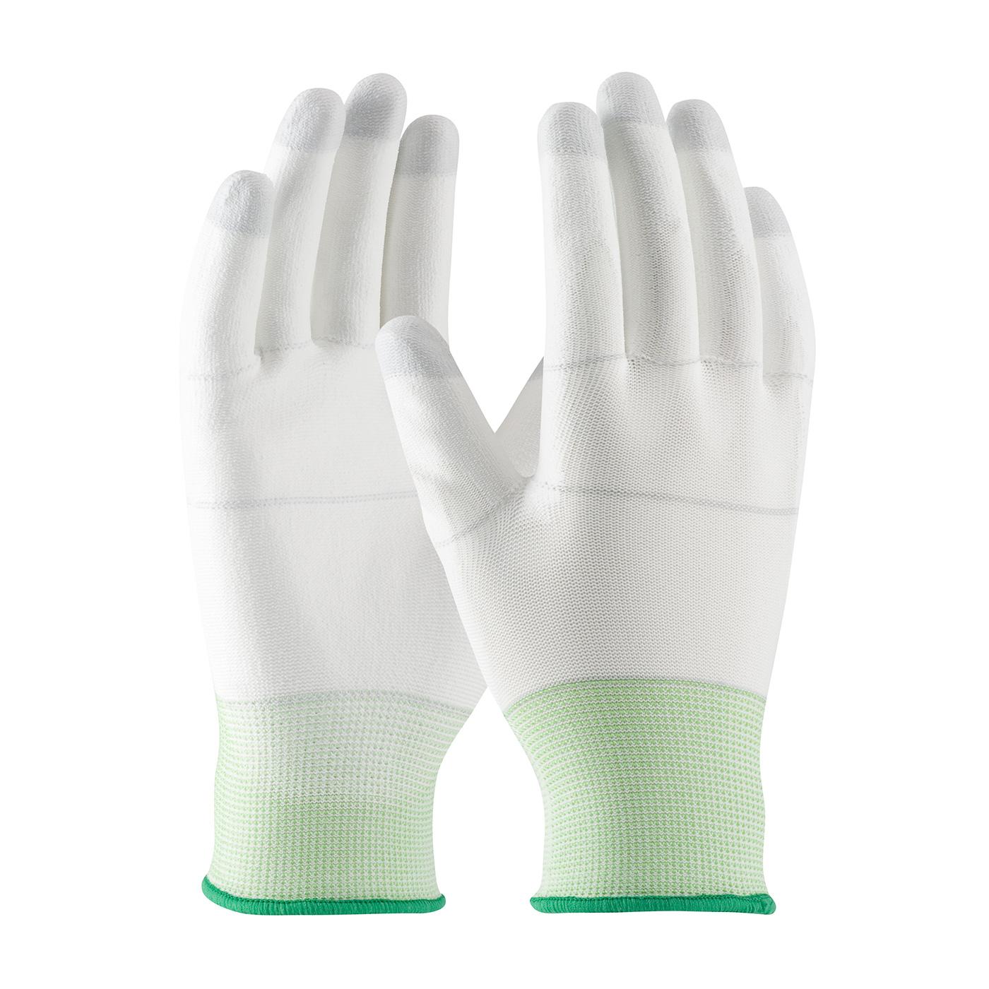 CleanTeam® Seamless Knit Nylon Clean Environment Glove with Polyurethane Coated Smooth Grip on Palm & Fingers (40-C125)