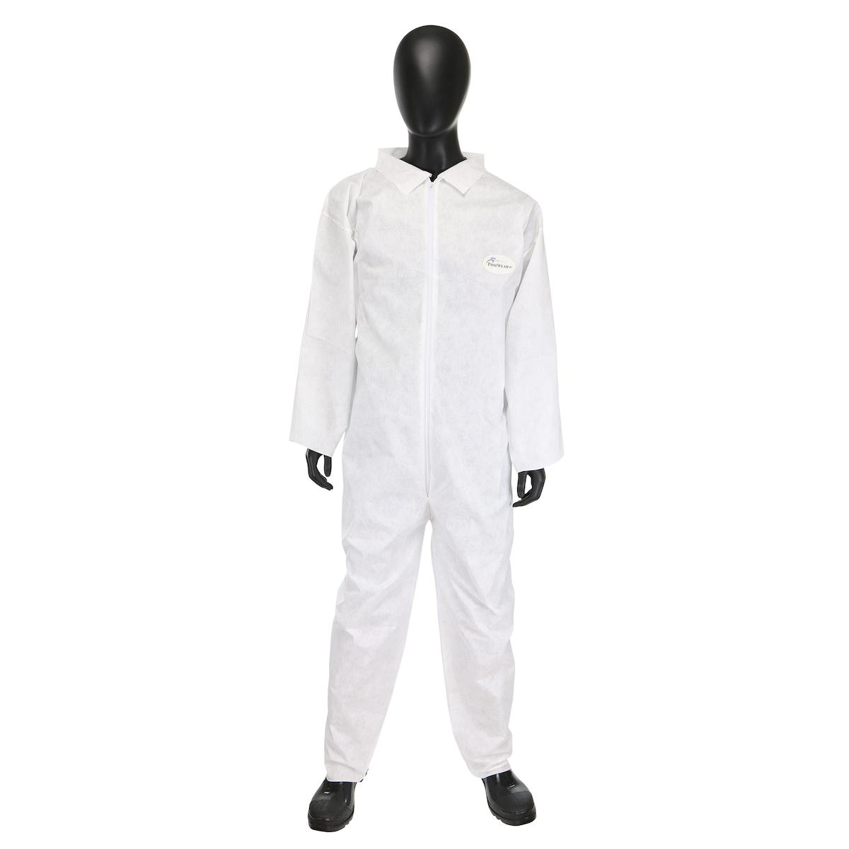 PosiWear M3 - Basic Coverall 50 gsm, White (C3800)