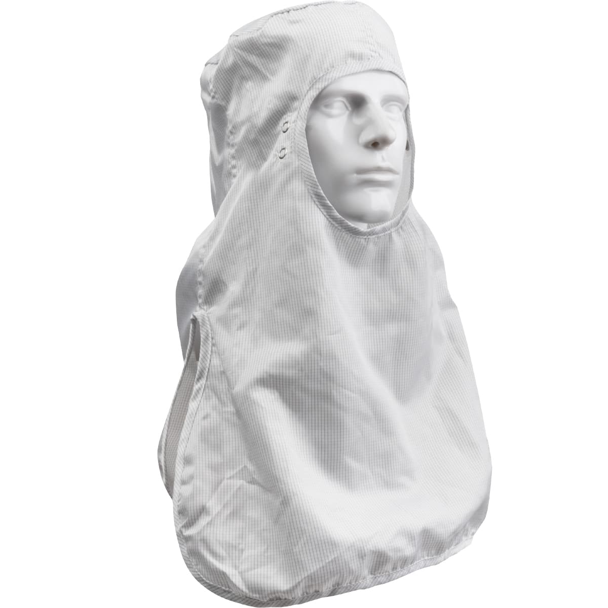 Uniform Technology™ Disctek 2.5 Grid ISO 4 (Class 10) Cleanroom Hood - Pull Over (CHPO-89WH)